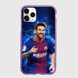 Чехол для iPhone 11 Pro матовый Лионель Месси Барселона 10