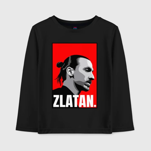 Детский лонгслив хлопок Златан Ибрагимович Zlatan