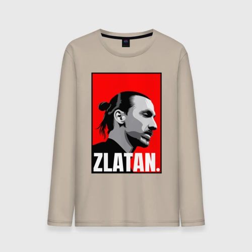 Мужской лонгслив хлопок Златан Ибрагимович Zlatan