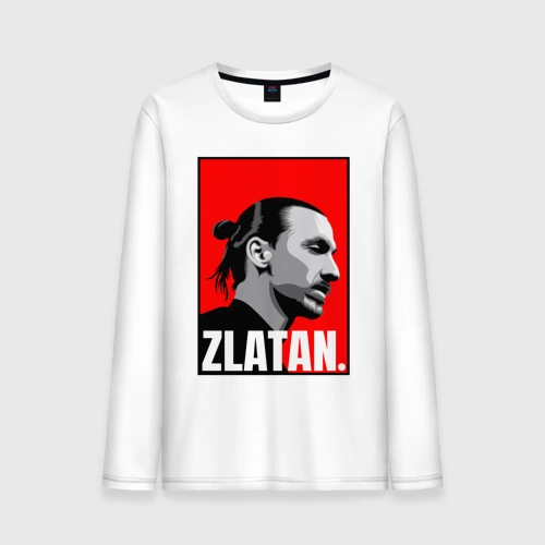Мужской лонгслив хлопок Златан Ибрагимович Zlatan