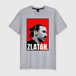 Мужская футболка хлопок Slim Златан Ибрагимович Zlatan