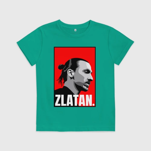 Детская футболка хлопок Златан Ибрагимович Zlatan