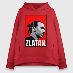 Женское худи Oversize хлопок Златан Ибрагимович Zlatan