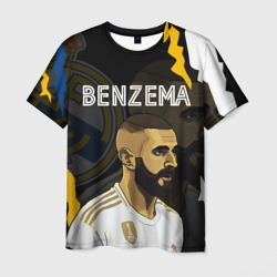 Мужская футболка 3D Карим Бензема Реал Мадрид