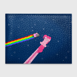 Обложка для студенческого билета Nyan cat x Pony