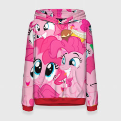 Женская толстовка 3D Pinkie Pie pattern