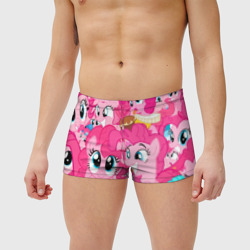 Мужские купальные плавки 3D Pinkie Pie pattern - фото 2