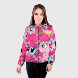 Женская куртка 3D Pinkie Pie pattern - фото 2