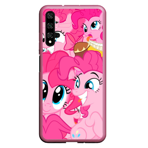 Чехол для Honor 20 Pinkie Pie pattern, цвет малиновый