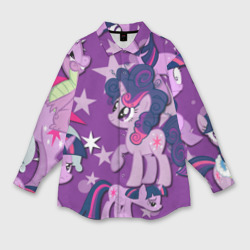 Мужская рубашка oversize 3D Twilight Sparkle