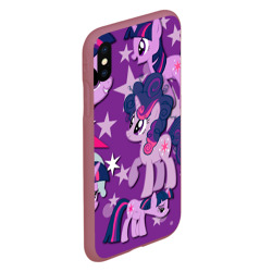 Чехол для iPhone XS Max матовый Twilight Sparkle - фото 2