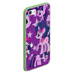 Чехол для iPhone 5/5S матовый Twilight Sparkle - фото 2