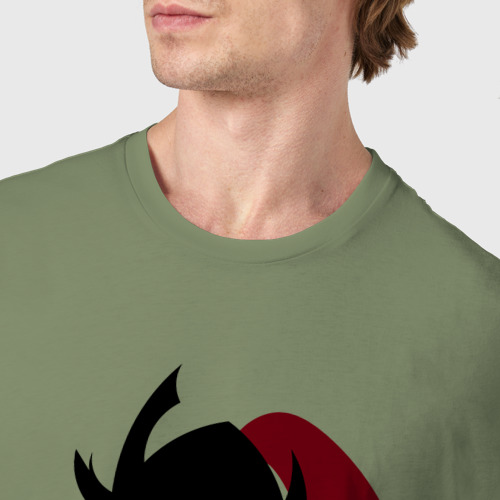 Мужская футболка хлопок Игрис, цвет авокадо - фото 6