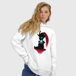 Женское худи Oversize хлопок Игрис - фото 2