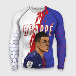 Мужской рашгард 3D Килиан Мбаппе Kylian Mbappe