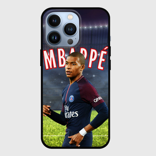 Чехол для iPhone 13 Pro Килиан Мбаппе Kylian Mbappe, цвет черный