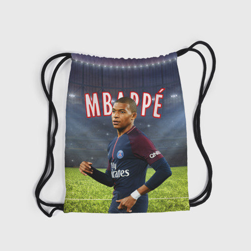 Рюкзак-мешок 3D Килиан Мбаппе Kylian Mbappe - фото 6