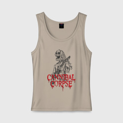 Женская майка хлопок Cannibal Corpse Труп Канниба