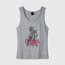 Женская майка хлопок Cannibal Corpse Труп Канниба