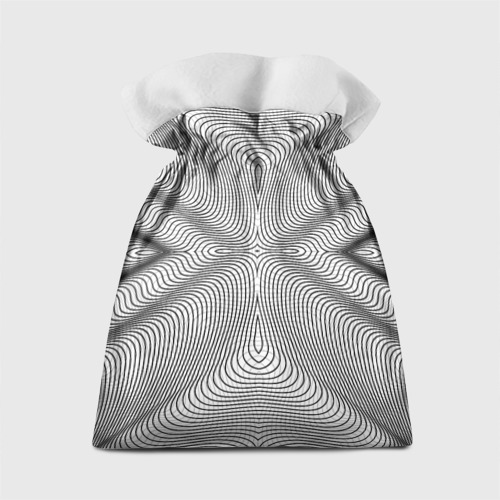 Подарочный 3D мешок Линии иллюзия - фото 2