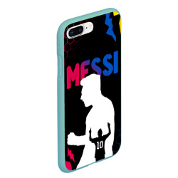 Чехол для iPhone 7Plus/8 Plus матовый Лионель Месси Lionel Messi - фото 2