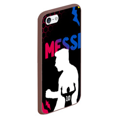 Чехол для iPhone 5/5S матовый Лионель Месси Lionel Messi - фото 2