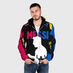 Мужская ветровка 3D Лионель Месси Lionel Messi - фото 2