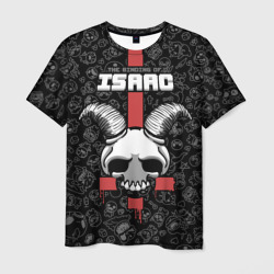 The Binding of Isaac - horned skull – Мужская футболка 3D с принтом купить со скидкой в -26%