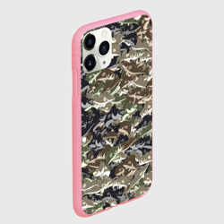 Чехол для iPhone 11 Pro Max матовый Камуфляж для рыбака - фото 2