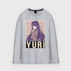 Женский лонгслив oversize хлопок Yuri