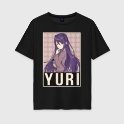 Женская футболка хлопок Oversize Yuri