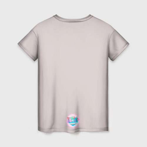 Женская футболка 3D Cyber Monika, цвет 3D печать - фото 2
