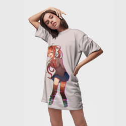Платье-футболка 3D Cyber Monika - фото 2