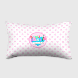 Подушка 3D антистресс Doki doki literature club logo