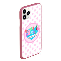 Чехол для iPhone 11 Pro Max матовый Doki doki literature club logo - фото 2