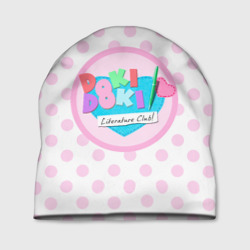 Шапка 3D Doki doki literature club logo