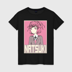 Женская футболка хлопок Натсуки из Доки-доки