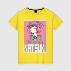 Женская футболка хлопок Натсуки из Доки-доки