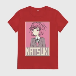 Женская футболка хлопок Натсуки из Доки-доки