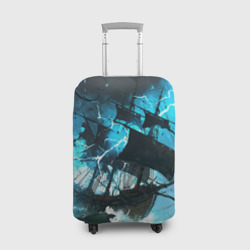 Чехол для чемодана 3D Летучий голландец