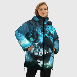 Женская зимняя куртка Oversize Летучий голландец - фото 2