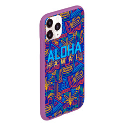 Чехол для iPhone 11 Pro Max матовый Aloha Hawaii алоха Гавайи - фото 2