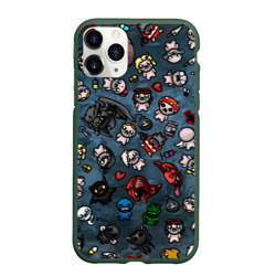 Чехол для iPhone 11 Pro Max матовый Узор Исаака