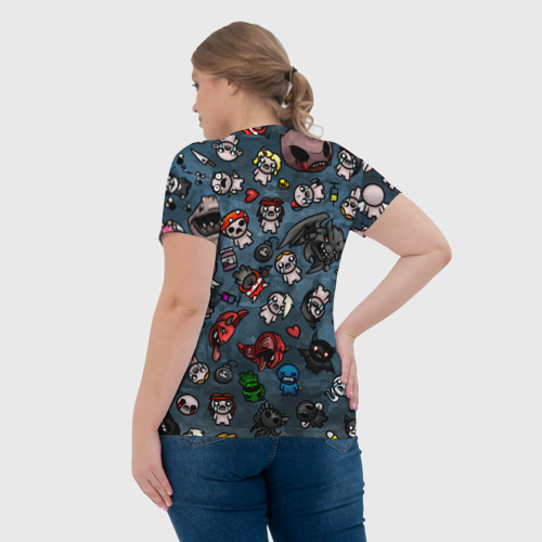 Женская футболка 3D Узор Исаака, цвет 3D печать - фото 7