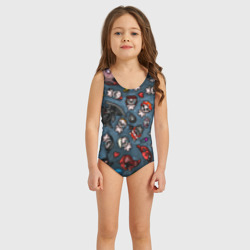 Детский купальник 3D Узор Исаака