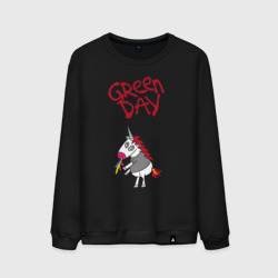 Мужской свитшот хлопок Green Day Unicorn