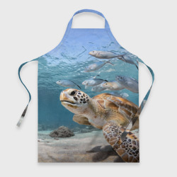 Фартук 3D Морская черепаха
