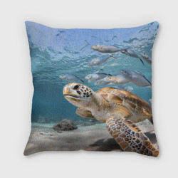 Подушка 3D Морская черепаха