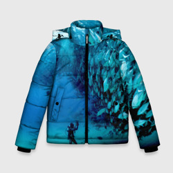 Фото дайвинг – Зимняя куртка для мальчиков 3D с принтом купить