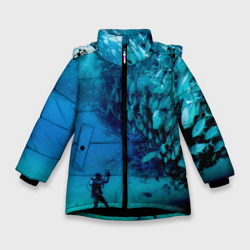 Фото дайвинг – Зимняя куртка для девочек 3D с принтом купить